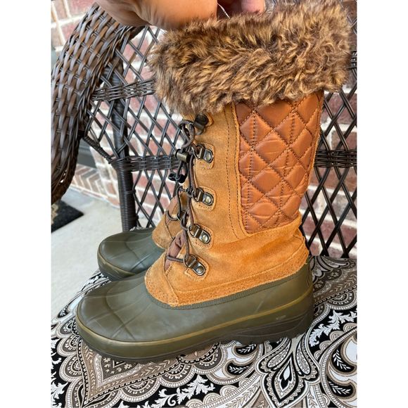 Lands’ End Winter Snow Boots_Women’s Size 8 - Picture 1 of 13